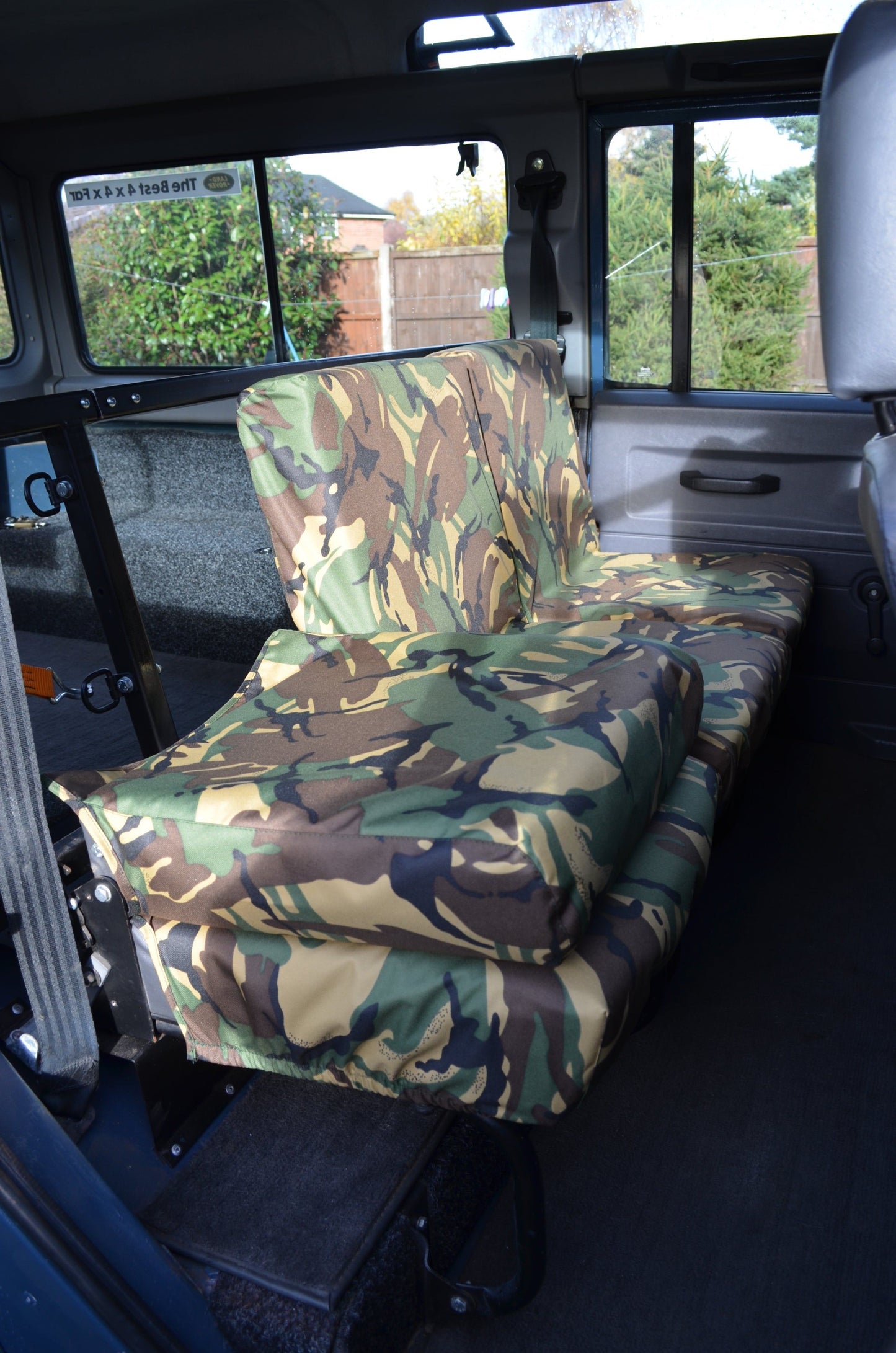 Turtle Covers Seats Tailored Seat Covers Fits Land Rover Defender 1983-2007 Rear Seat Covers