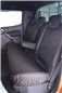 Turtle Covers Seats Tailored Seat Covers Fits Ford Ranger Double Cab 2012-2022 Seat Covers Rear Black