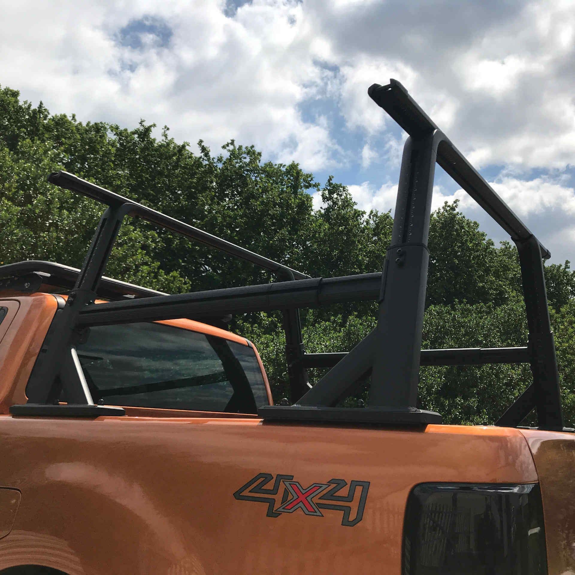 Direct4x4 Pickup Truck Roll Sports Bars Adaptable Adjustable Cargo Rack fits with or without a Roll & Lock