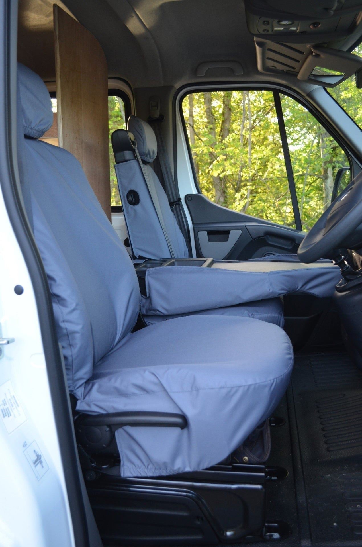 Turtle Covers Seats Tailored Seat Covers Fits Nissan Interstar Van 2022+ Tailored Front Seat Covers