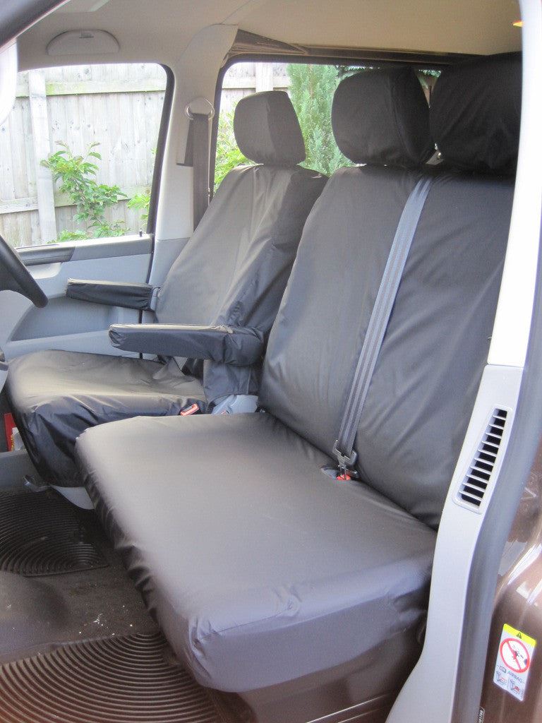 Turtle Covers Seats Tailored Seat Covers Fits VW Volkswagen Transporter T5 Shuttle 2010-2015 Seat Covers