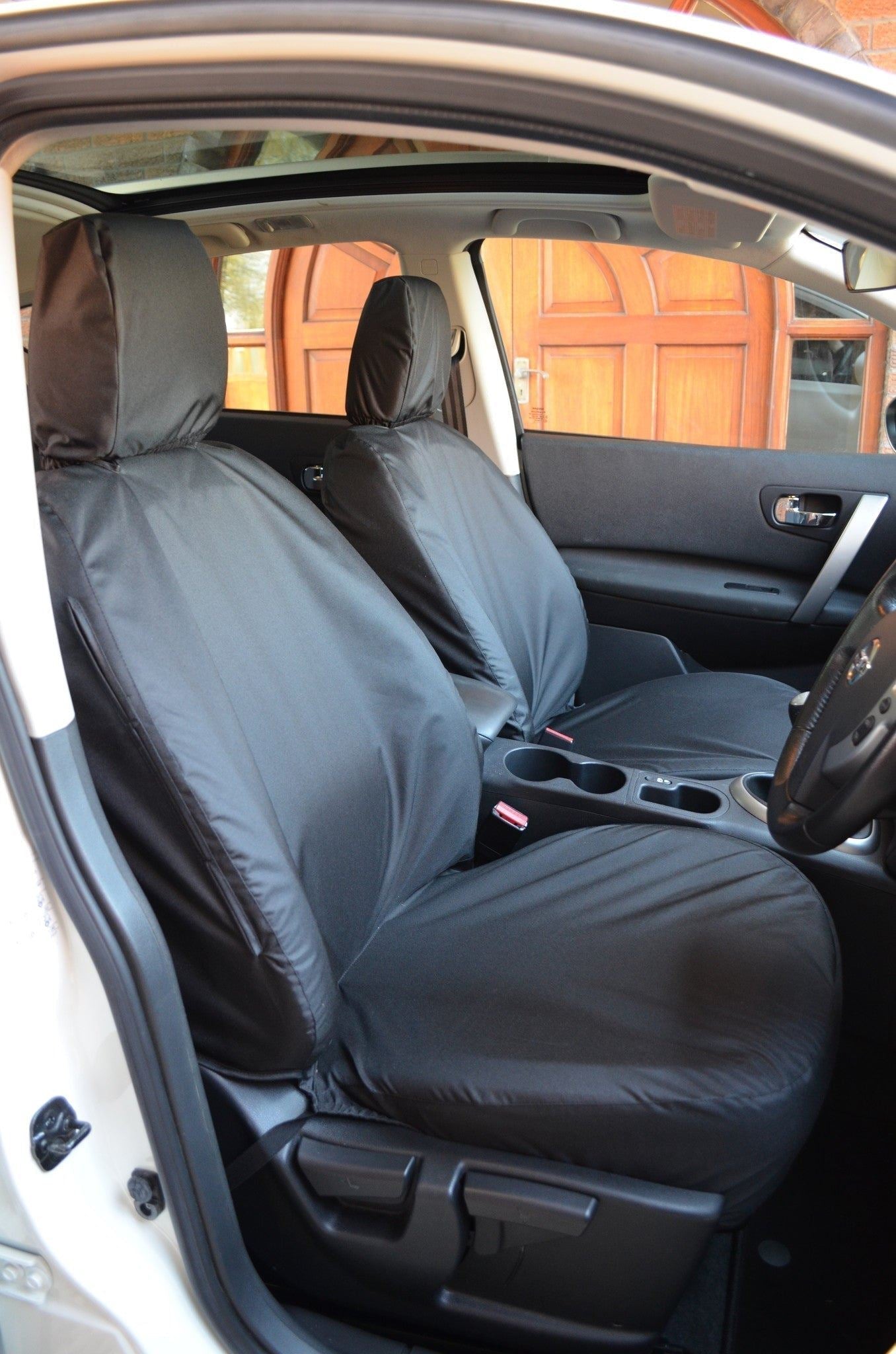 Turtle Covers Seats Tailored Seat Covers Fits Nissan Qashqai 2007-2013 Tailored Seat Covers