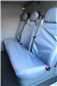 Turtle Covers Seats Tailored Seat Covers Fits Ford Transit Van 2000-2013 Rear Triple Panel Van Seat Covers Right Hand Drive Standard Grey