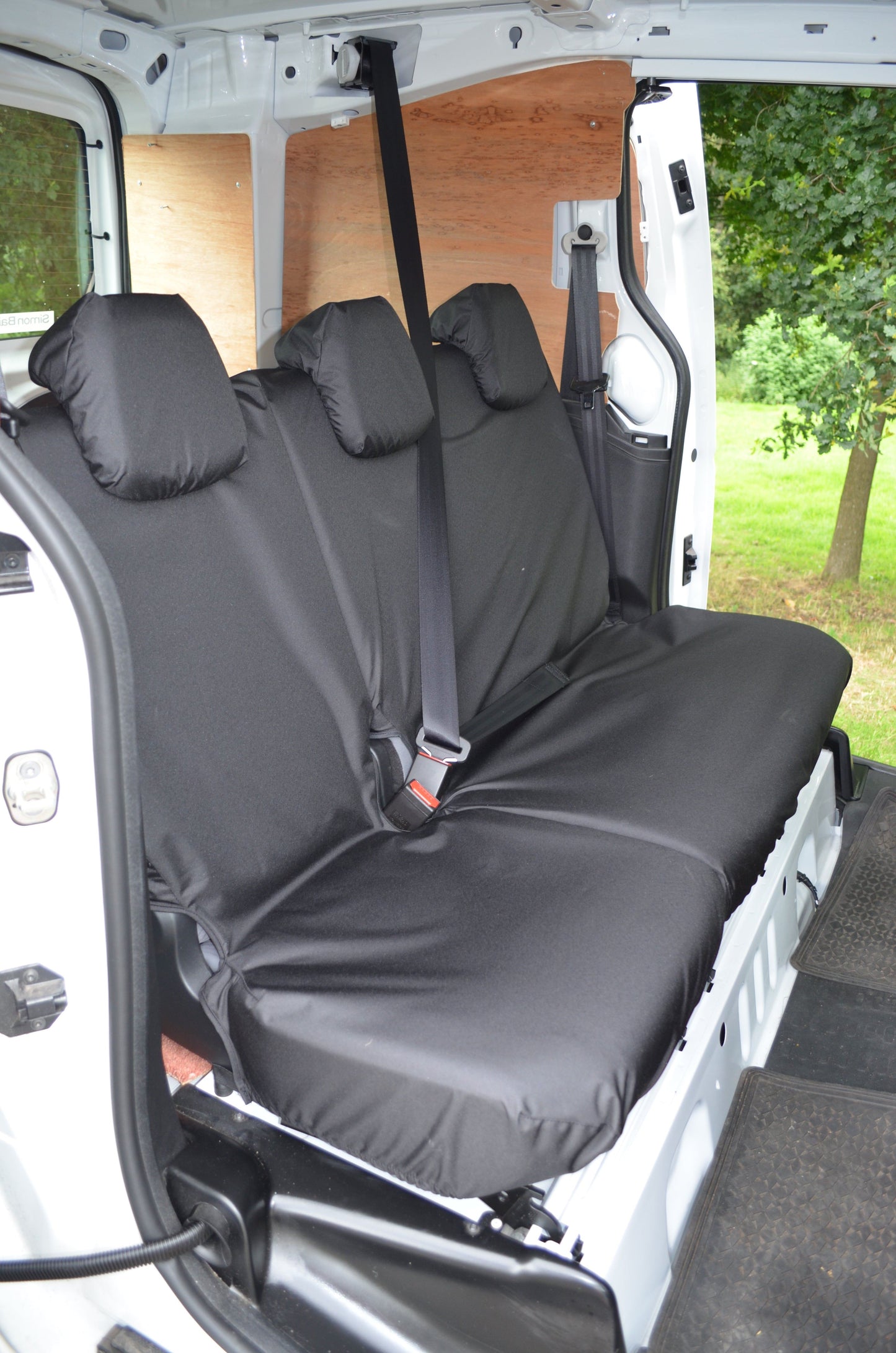 Turtle Covers Seats Tailored Seat Covers Fits Peugeot Partner Van 2008-2018 Rear Seat Covers