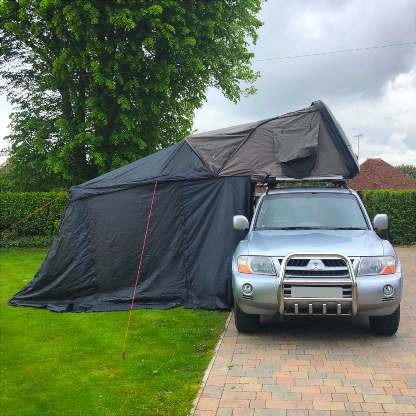 Direct4x4 Roof Top Tents Annex Addon for the Direct4x4 RoofTrekk 4 Person Roof Top Camping Tent in Grey