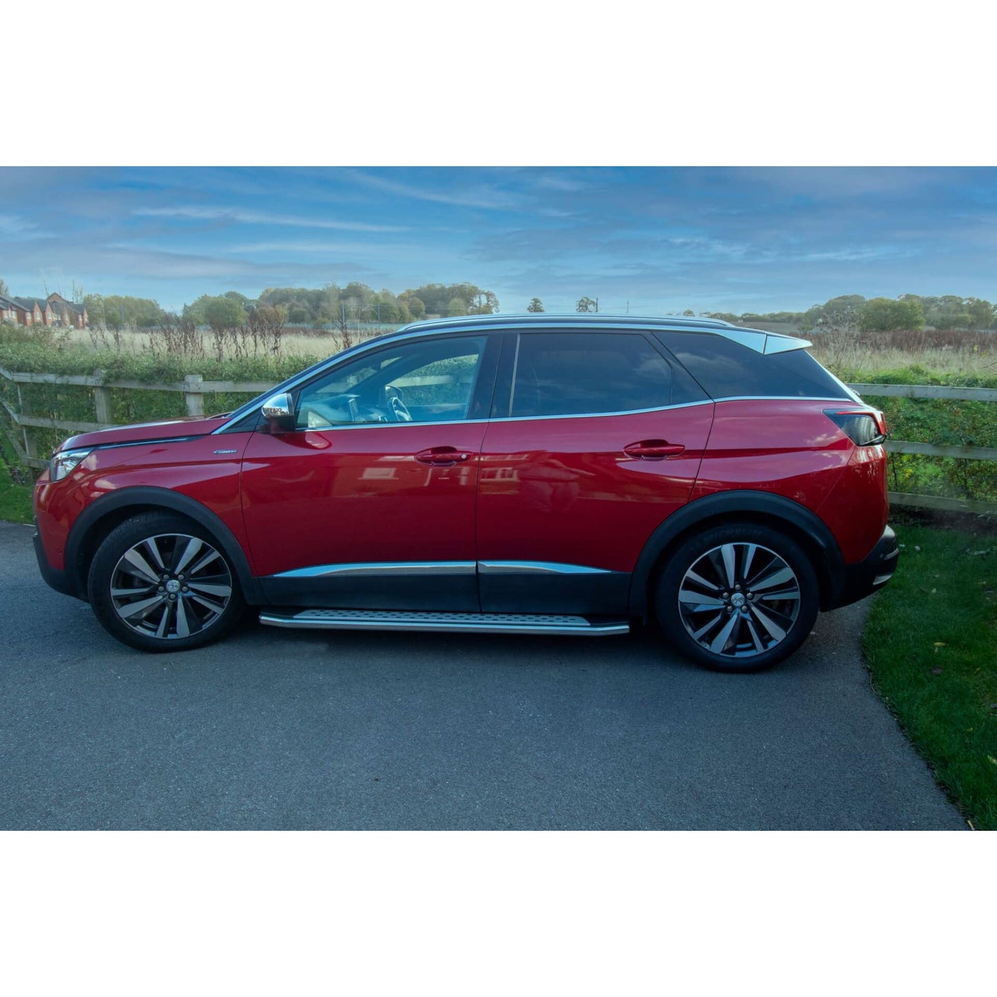 Direct4x4 Side Steps and Bars Freedom Side Steps Running Boards for Peugeot 3008 2016-2024