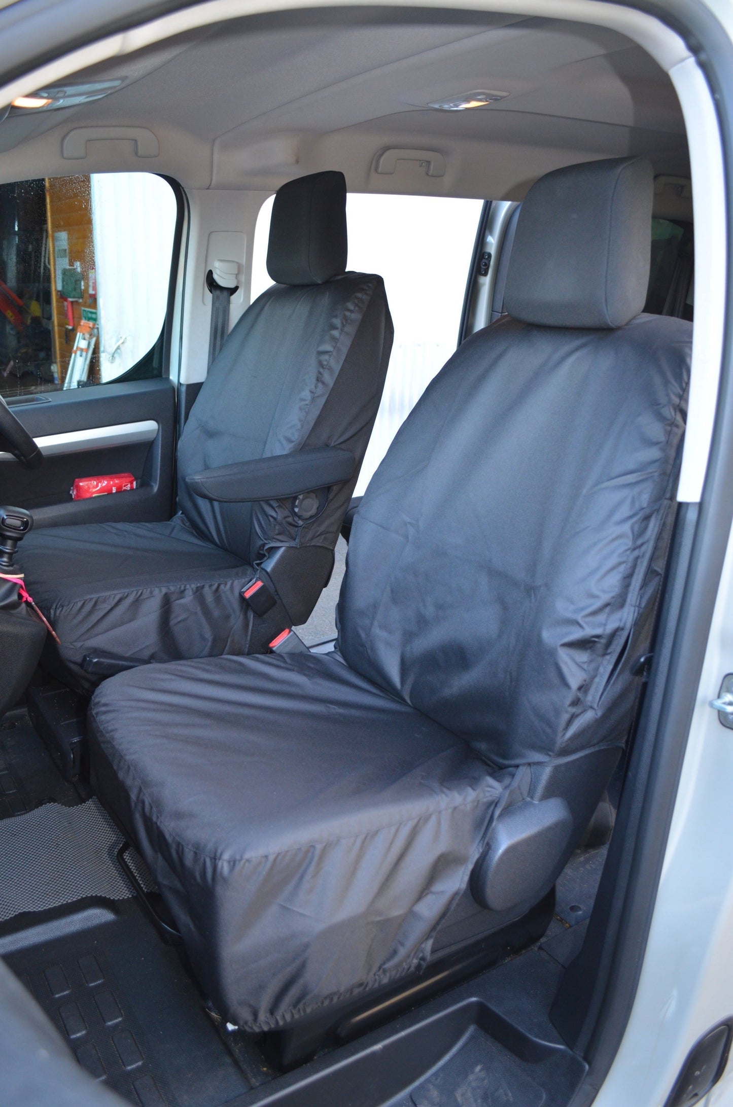 Turtle Covers Seats Tailored Seat Covers Fits Peugeot e-Expert 2020+ Front Seat Covers