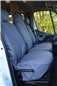 Turtle Covers Seats Tailored Seat Covers Fits Nissan NV400 Van 2011+ Tailored Front Seat Covers Right Hand Drive Folding Middle Seat - 1 Piece Bench Grey