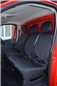 Turtle Covers Seats Tailored Seat Covers Fits Nissan Primastar Crew Cab 2022+ Tailored Rear Seat Covers Right Hand Drive Front 3 (No Storage) Black