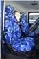 Turtle Covers Seats Tailored Seat Covers Fits Land Rover Defender 2007-2015 Seat Covers Right Hand Drive Standard Blue Camo