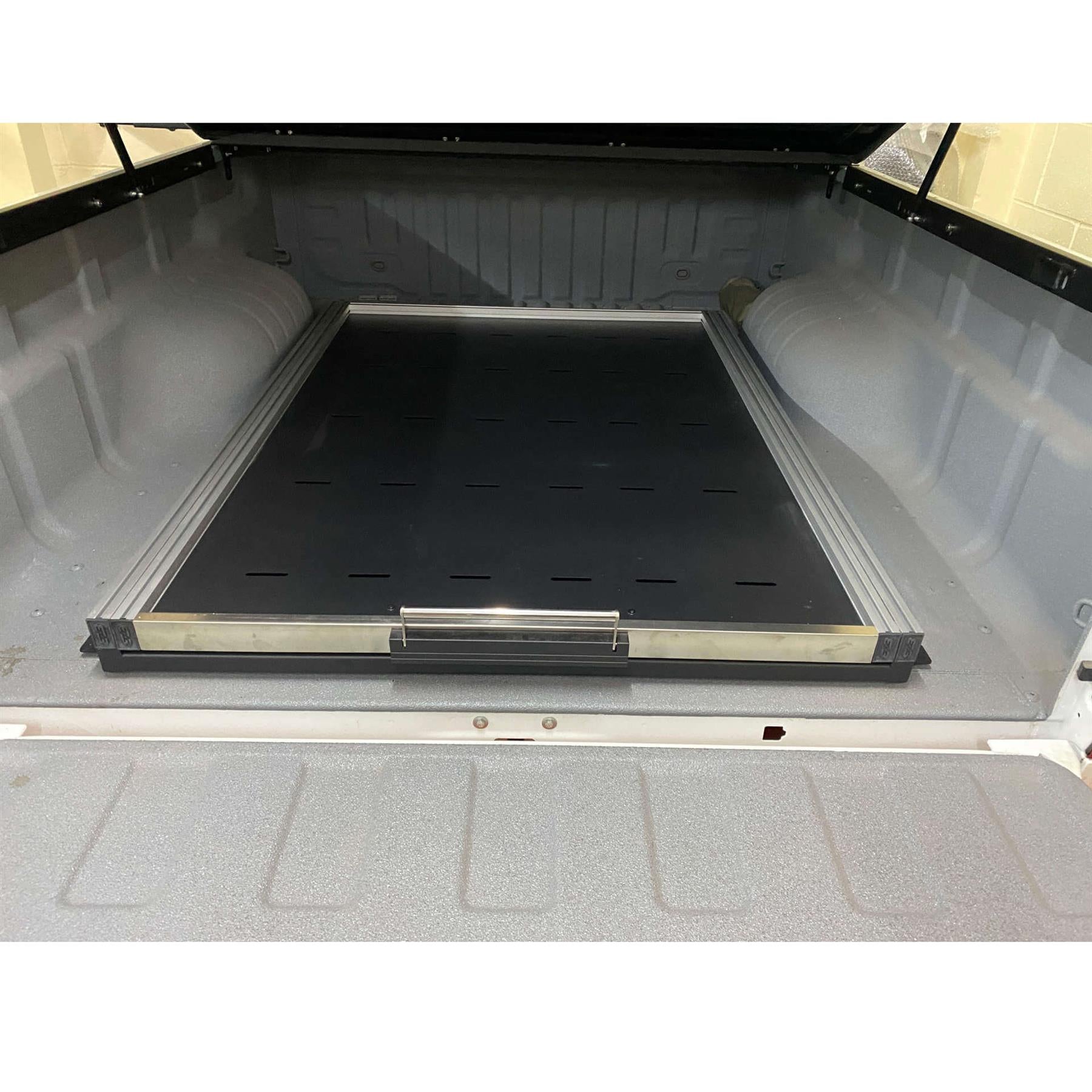 Direct4x4 Slideout Cargo Trays Universal Aluminium Full Width Glide Cargo Tray for Vans and Pickup Trucks