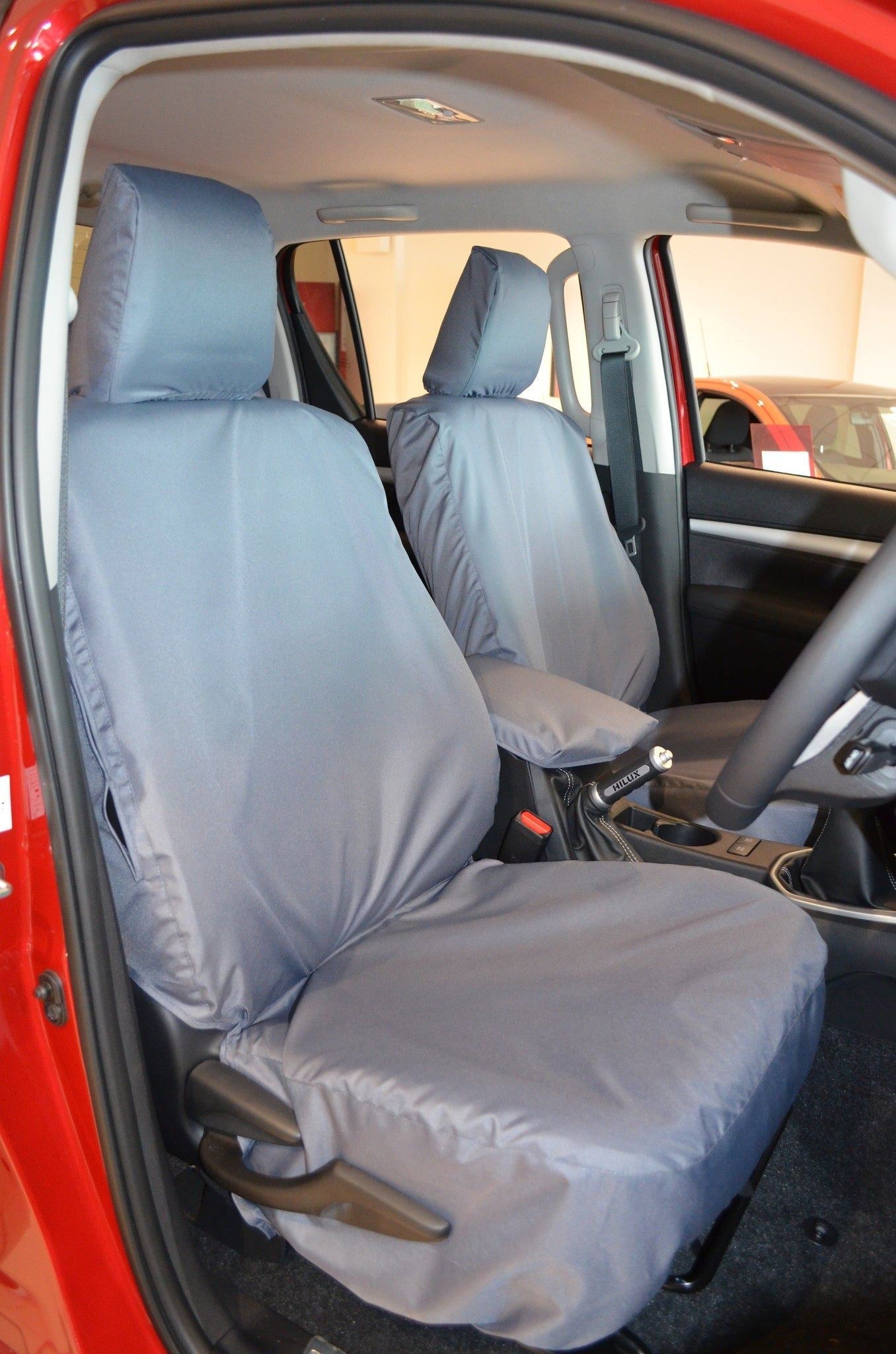 Turtle Covers Seats Tailored Seat Covers Fits Toyota Hilux Invincible 2016+ Tailored Seat Covers
