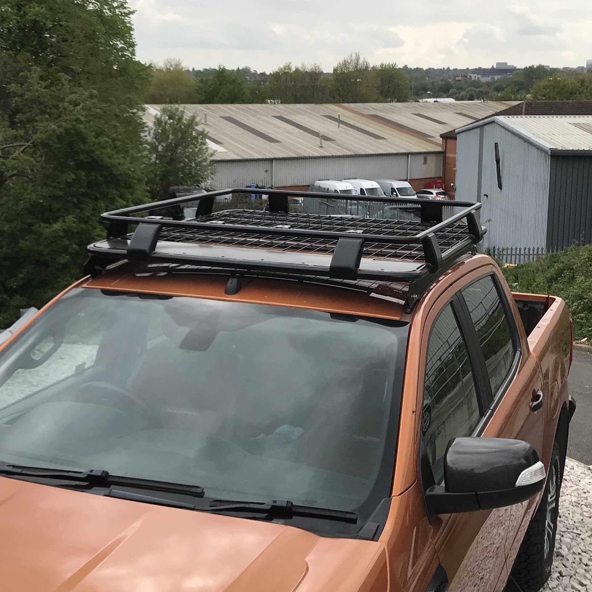 Direct4x4 Expedition Steel Full Basket Roof Rack for Nissan Navara NP300 2015+