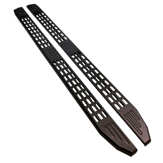 Direct4x4 Side Steps and Bars LWB ONLY Black Powder Coated Side Steps for Volkswagen Transporter T6