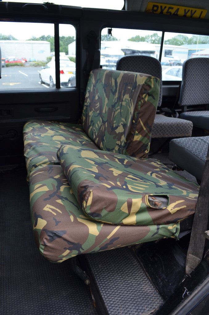 Turtle Covers Seats Tailored Seat Covers Fits Land Rover Defender 1983-2007 Rear Seat Covers