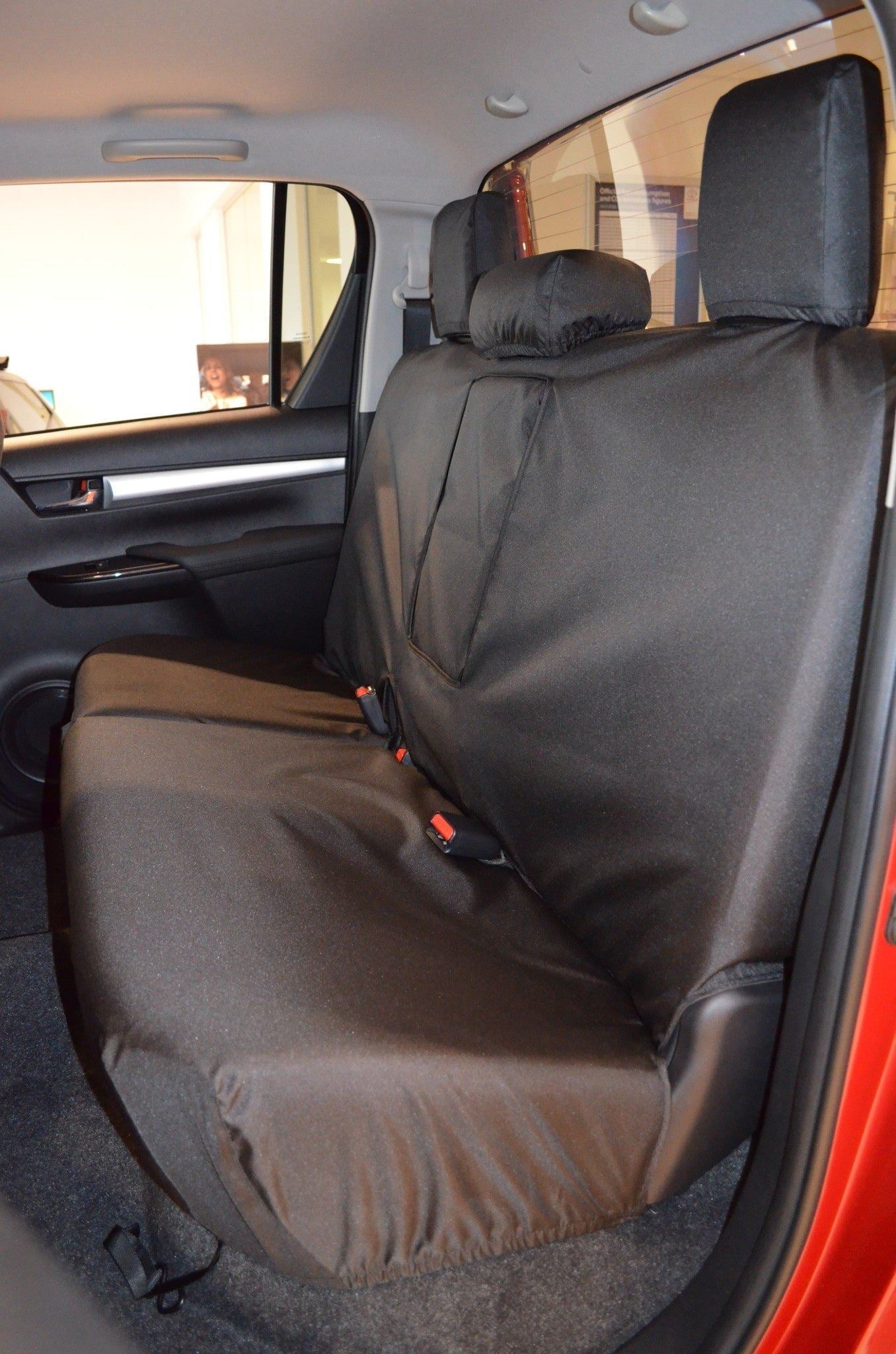 Turtle Covers Seats Tailored Seat Covers Fits Toyota Hilux Invincible 2016+ Tailored Seat Covers