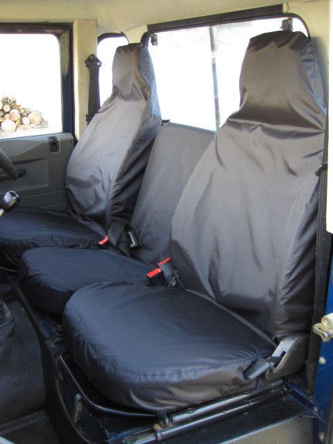 Turtle Covers Seats Tailored Seat Covers Fits Land Rover Defender 1983-2007 Front Seat Covers