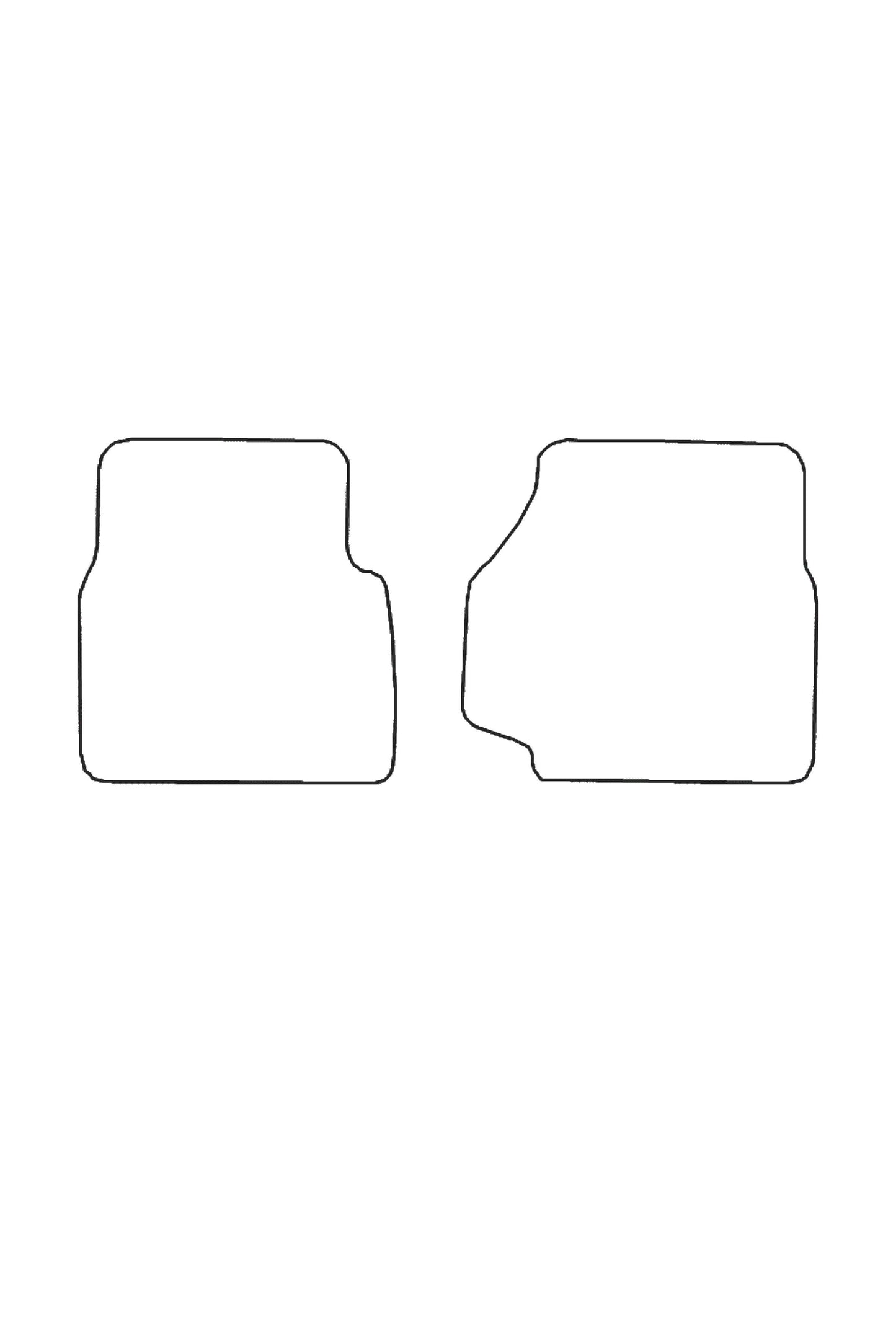 Turtle Covers Mats Tailored Rubber Mats Fits Land Rover Defender 1999-2007 Tailored Rubber Mats