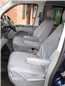 Turtle Covers Seats Tailored Seat Covers Fits VW Volkswagen e-Transporter 2020+ Front Seat Covers With Armrests Front Pair Grey