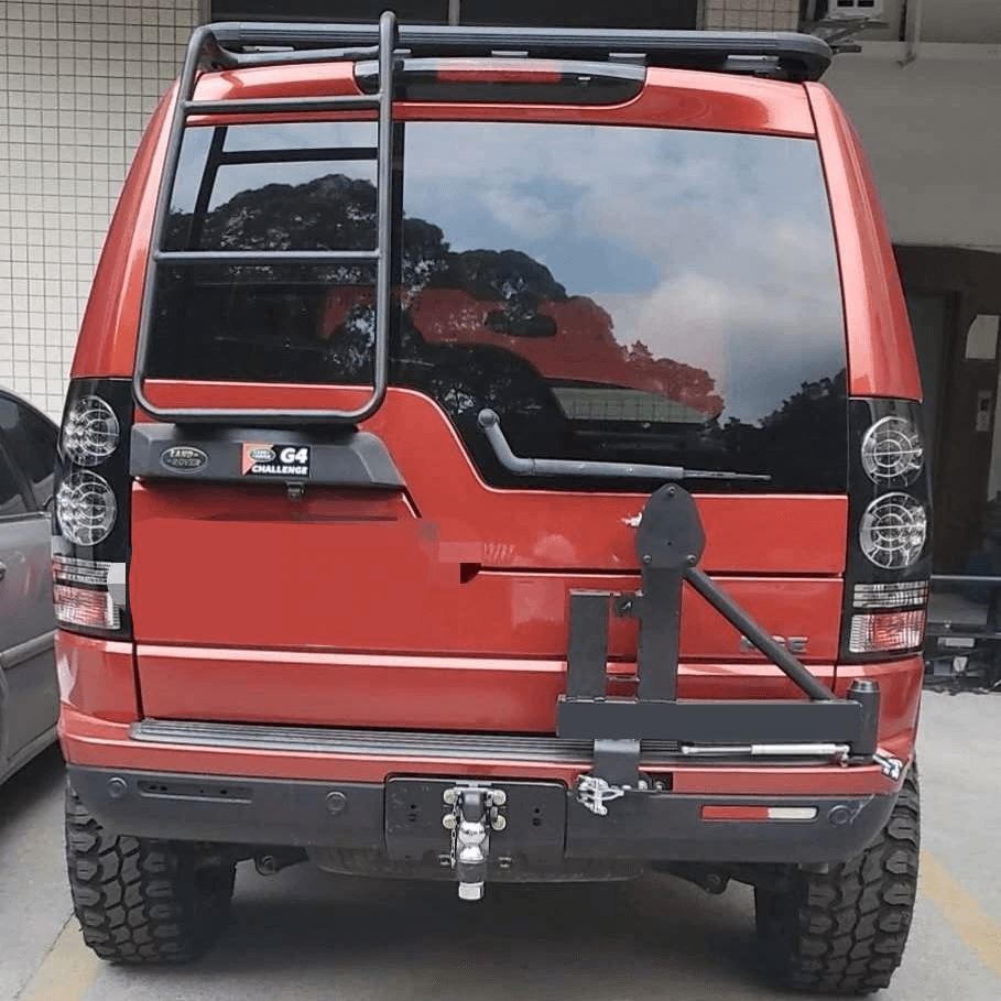Direct4x4 Spare Wheel Carriers Heavy Duty Spare Wheel Tyre Carrier Frame for Land Rover Discovery 3 and 4