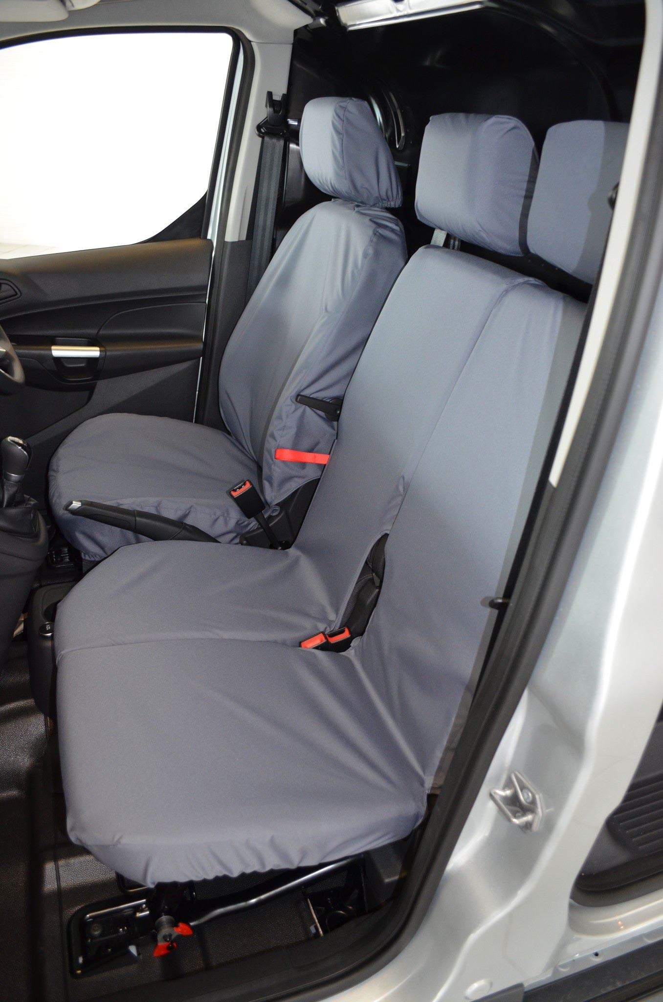 Turtle Covers Seats Tailored Seat Covers Fits Ford Transit Connect 2014-2018 3-Seater Front Seat Covers