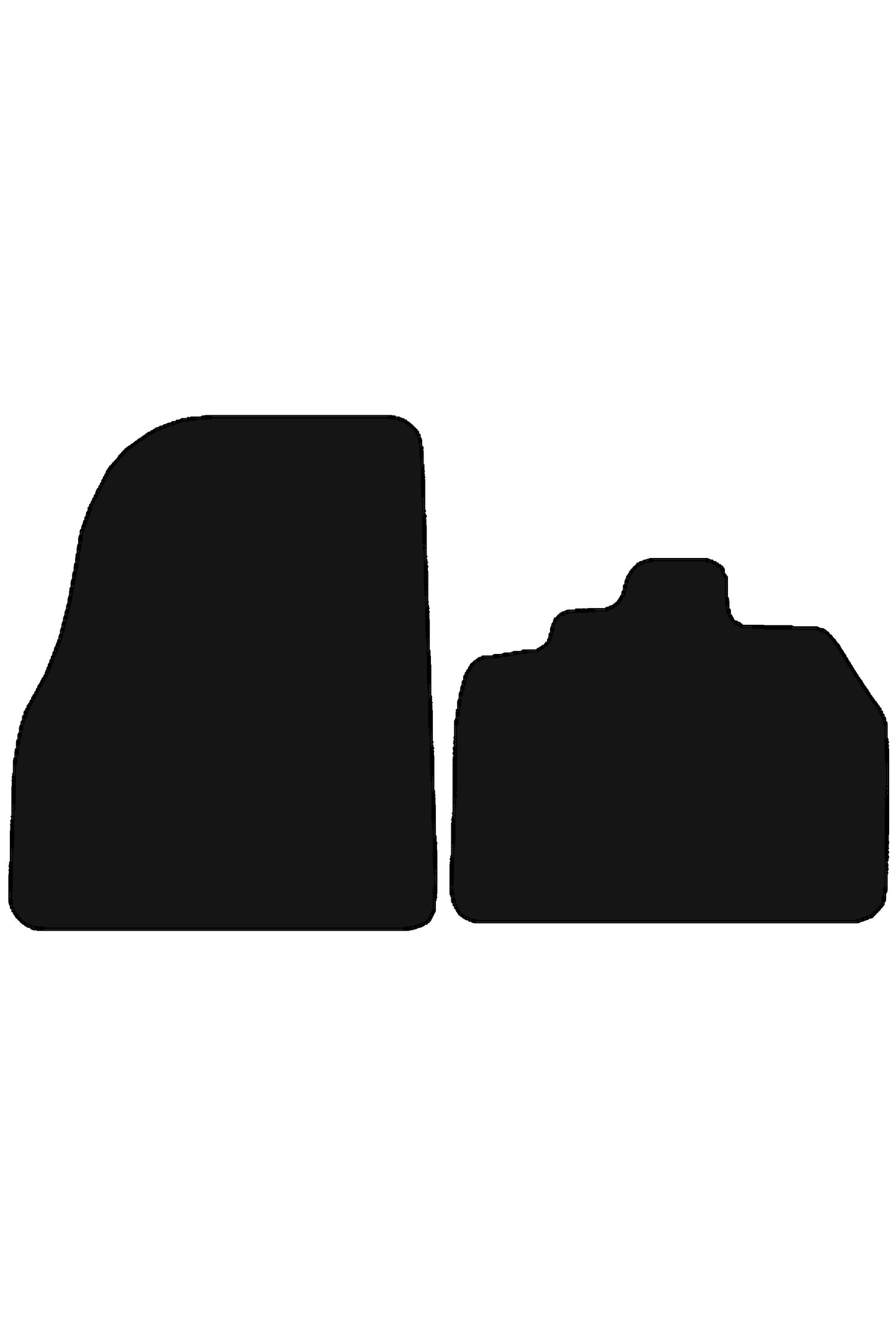 Turtle Covers Mats Tailored Rubber Mats Fits Mercedes-Benz Citan 2013-2021 Tailored Rubber Mats