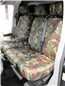 Turtle Covers Seats Tailored Seat Covers Fits VW Volkswagen Transporter T5 2003-2009 Front Seat Covers With Armrests Driver's Seat & Double Passenger Green Camo