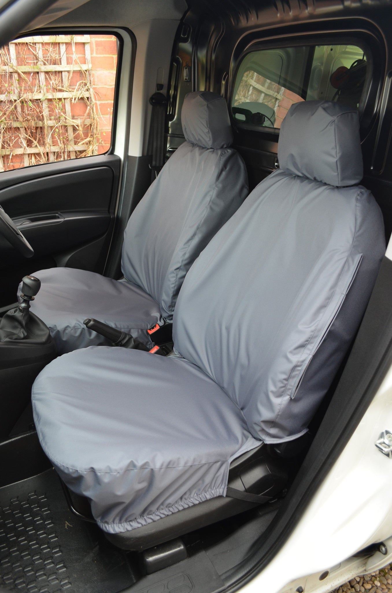Turtle Covers Seats Tailored Seat Covers Fits Fiat Doblo Van 2010-2022 Tailored Seat Covers