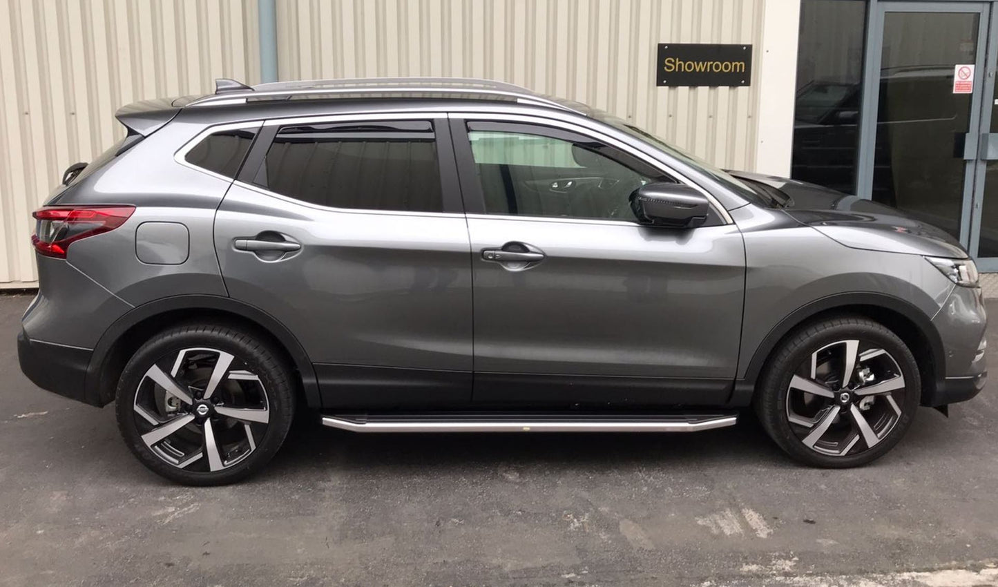 Direct4x4 Side Steps and Bars Raptor Side Steps Running Boards for Nissan Qashqai 2014-2021