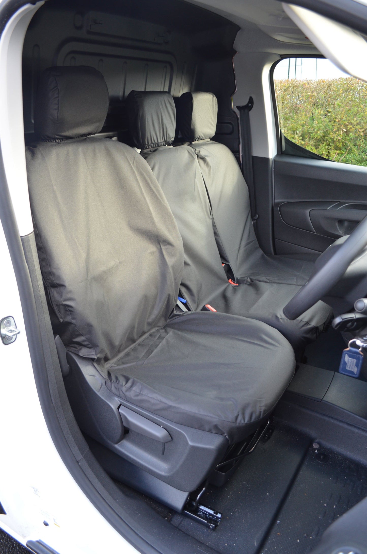 Turtle Covers Seats Tailored Seat Covers Fits Peugeot e-Partner 2021+ Front Seat Covers