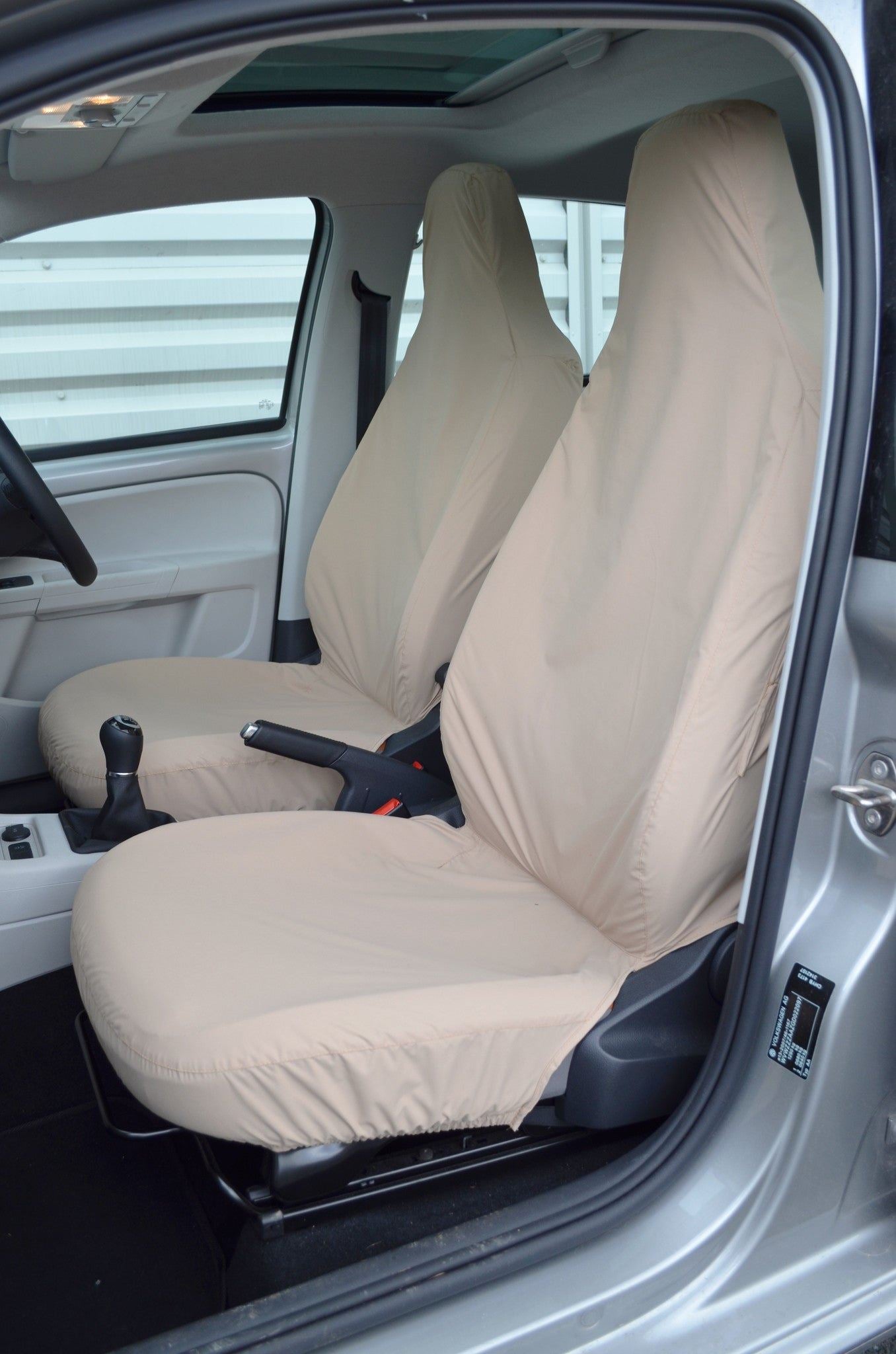 Turtle Covers Seats Tailored Seat Covers Fits VW Volkswagen UP! 2012+ Tailored Waterproof Front Seat Covers