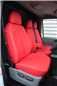 Turtle Covers Seats Tailored Seat Covers Fits Ford Transit Van 2000-2013 Tailored Front Seat Covers Right Hand Drive Standard Red