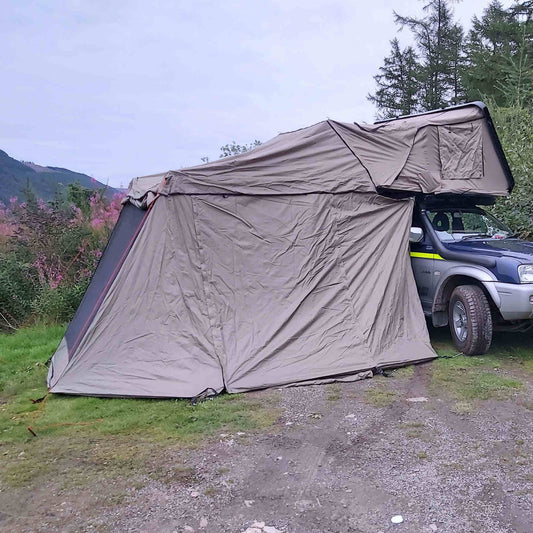Direct4x4 Roof Top Tents Annex Room Addon for the Direct4x4 RoofTrekk 4 Person Roof Top Camping Tent in Green