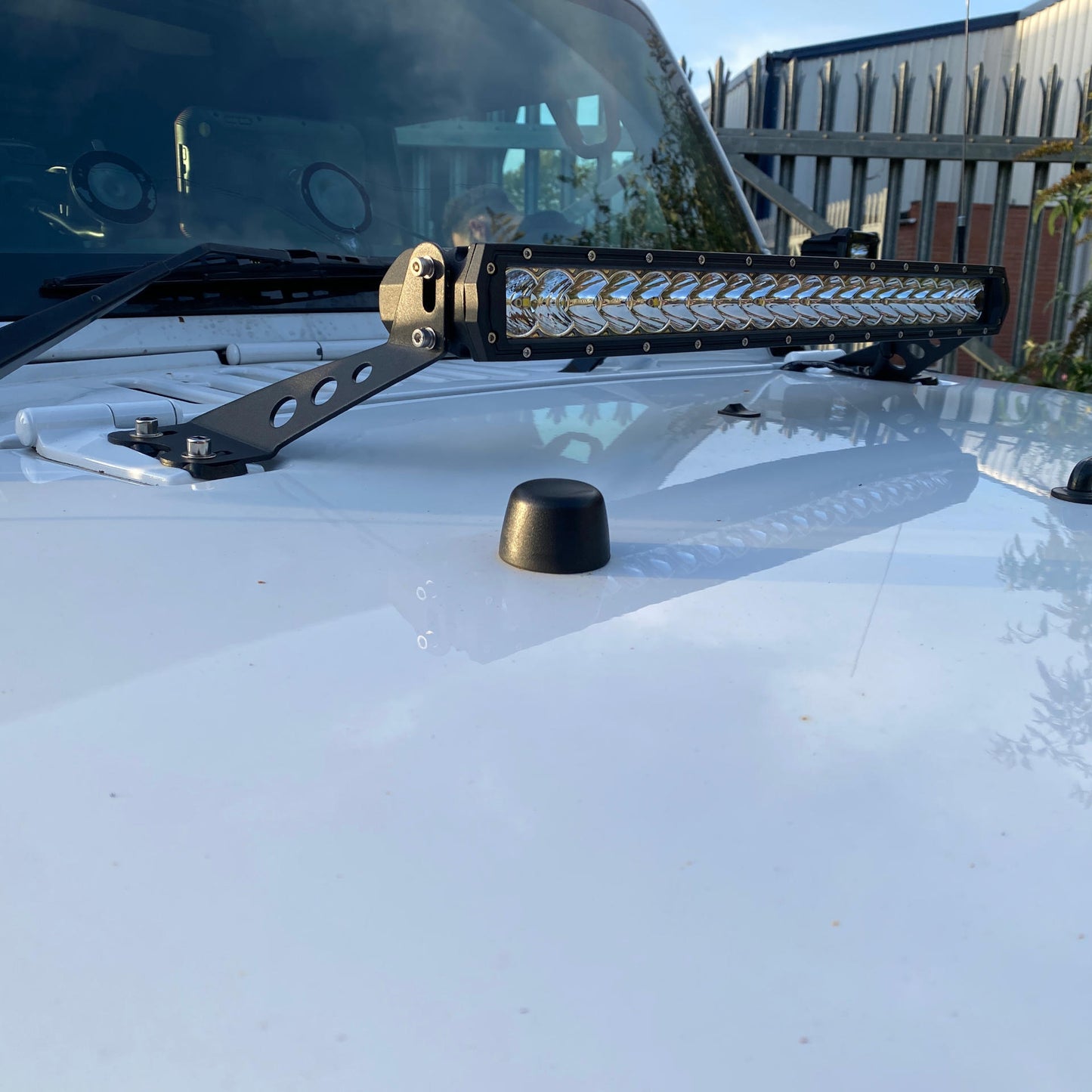 Direct4x4 Spotlights Ultra Thin Single Row 20PCS x 5W OSRAM Super Bright LED Light Bar