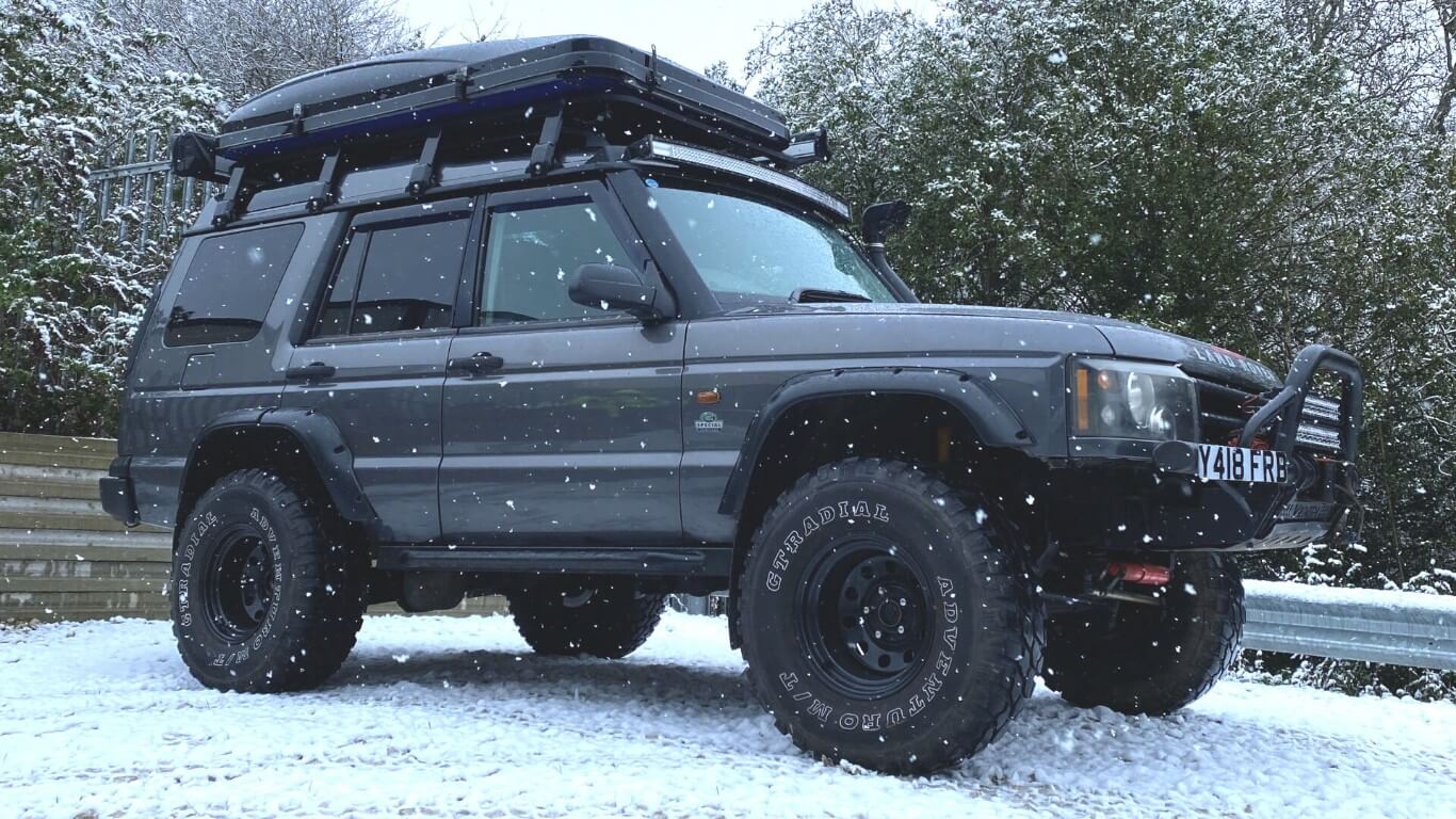 Direct4x4 expedition offroading overland green laning custom autostyling accessories for the amazing Range Rover Land Rover Discovery 2, 3, 4, 5 and 6.