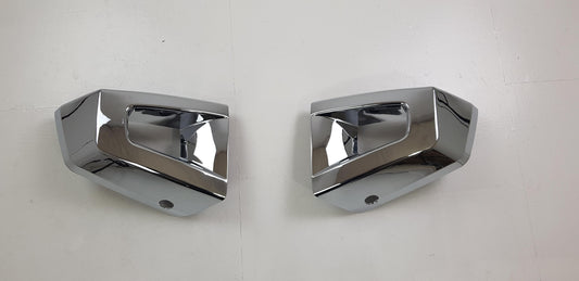 Direct4x4 Trim Accessories Chromed Front Bumper Corner Caps for Hummer H3