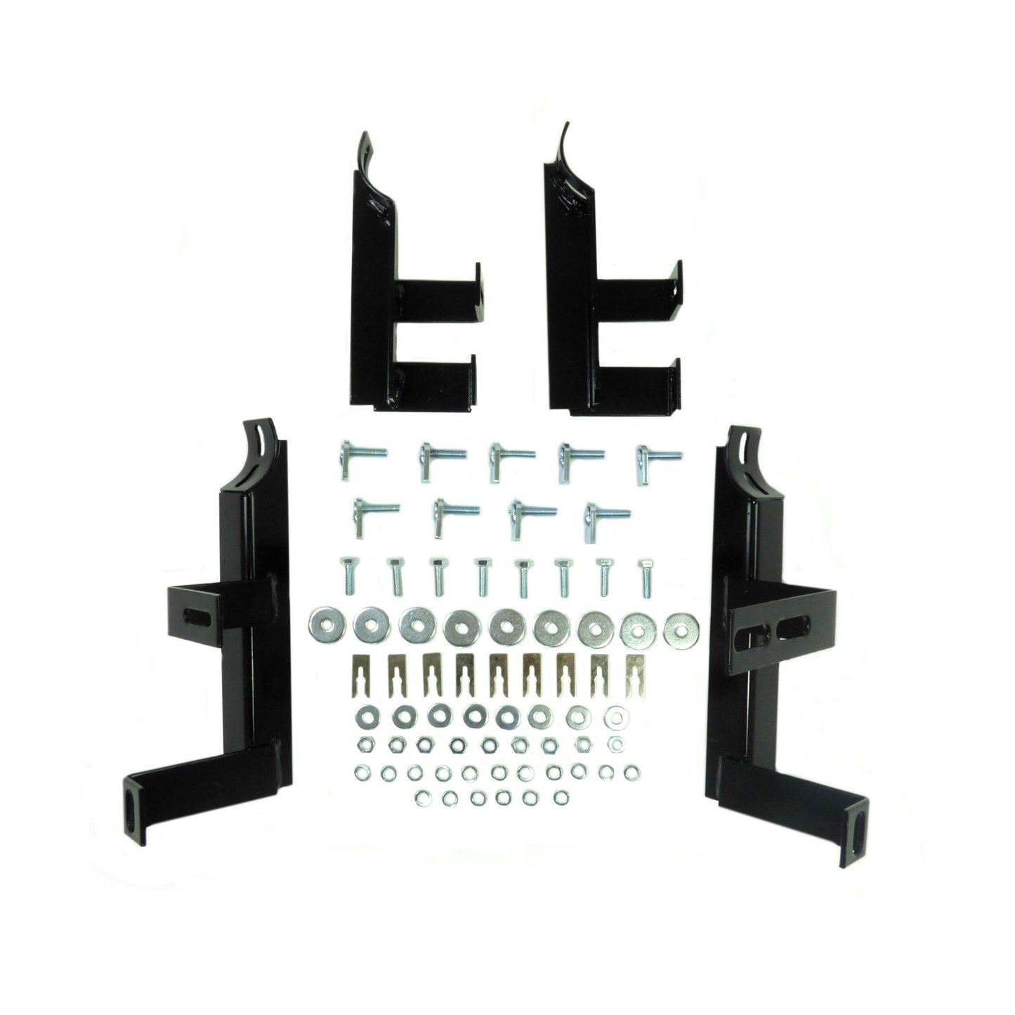 Direct4x4 Side Steps and Bars Black Powder Coated Steel Side Bars for Volkswagen Transporter T5 SWB