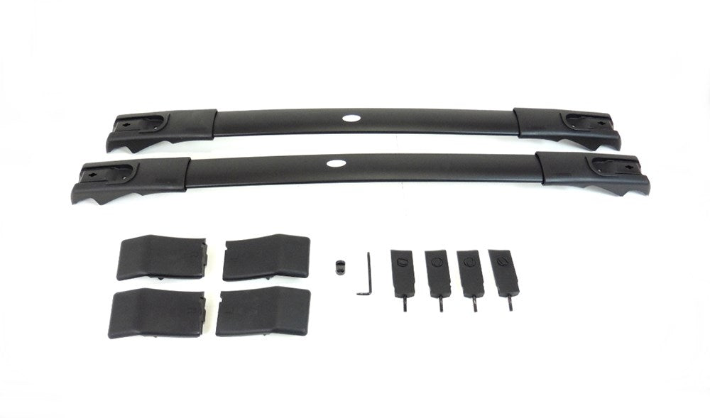 Direct4x4 Roof Bars & Rails Black Roof Bars for Toyota Rav 4 2013-2015