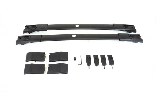 Direct4x4 Roof Bars & Rails Black Roof Bars for Toyota Rav 4 2013-2015