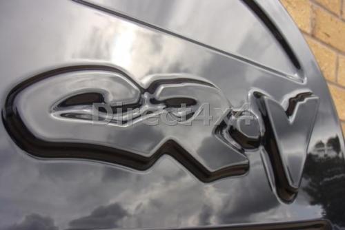 Direct4x4 Spare Wheel Covers White Embossed Wheel Cover Centre Dish for Honda CR-V