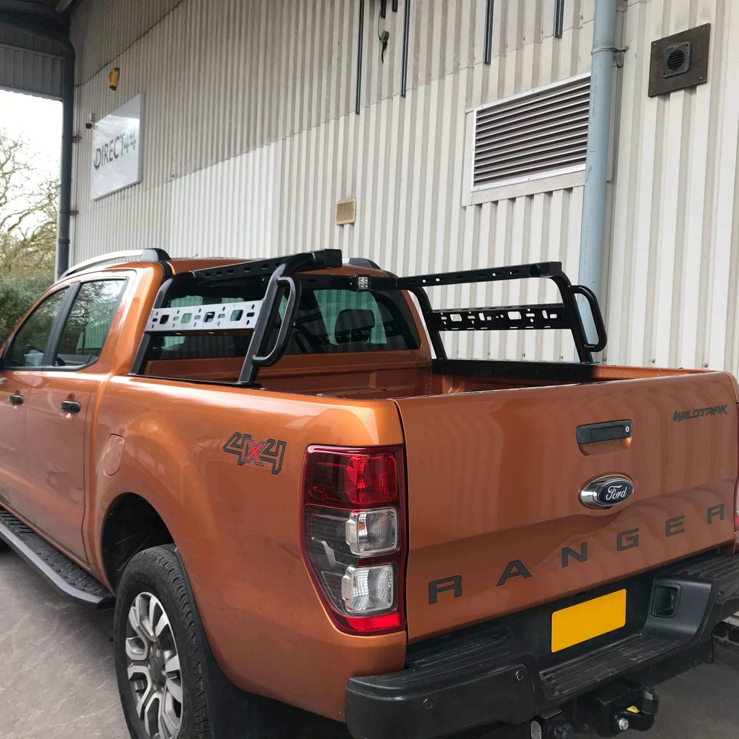 Direct4x4 Pickup Truck Cargo Racks Adjustable Load Bed Open Top Cargo Frame for the Ford Ranger 2006-2012