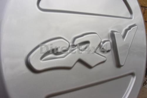 Direct4x4 Spare Wheel Covers White Embossed Wheel Cover Centre Dish for Honda CR-V
