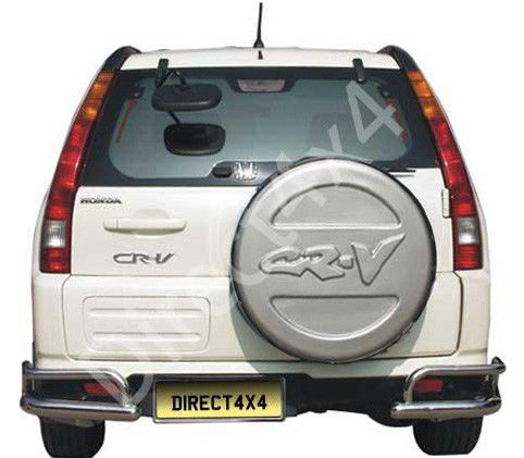Direct4x4 Spare Wheel Covers White Embossed Wheel Cover Centre Dish for Honda CR-V