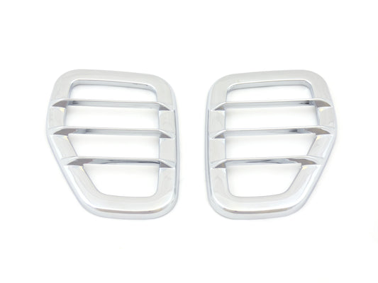 Direct4x4 Trim Accessories Chromed Side Indicator Surrounds for Hummer H3
