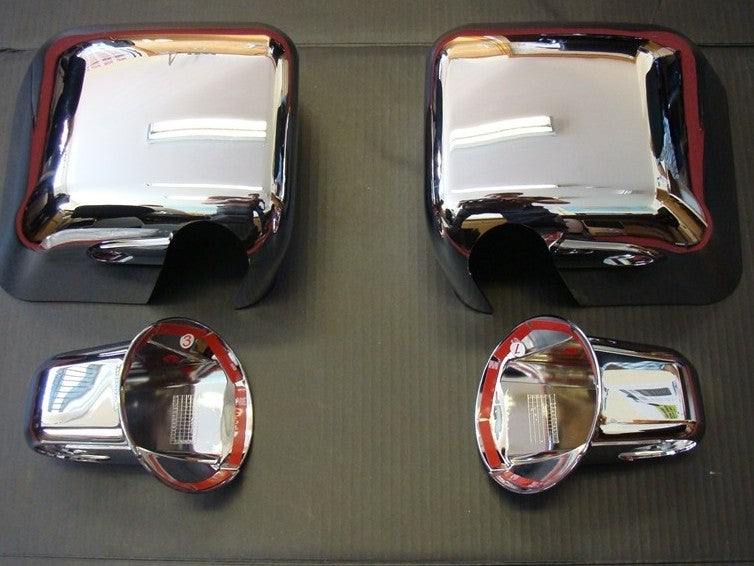 Direct4x4 Trim Accessories Door Mirror Covers Jeep Wrangler JK Unlimited 2007-2017 2DR/4DR