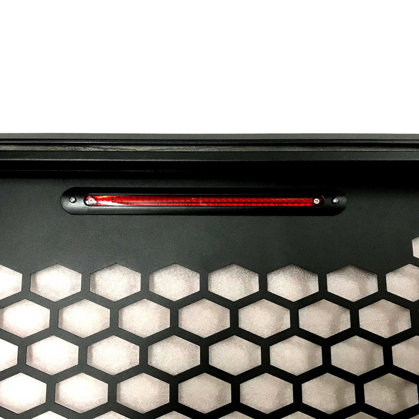 Direct4x4 Pickup Truck Ladder Racks Black Aluminium Mesh Ladder Rack Window Guard for Mitsubishi L200 2006-2011