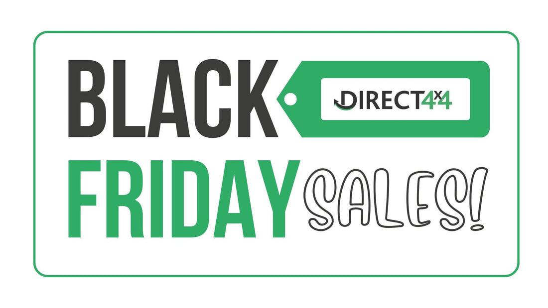 Direct4x4 Black Friday sale event banner