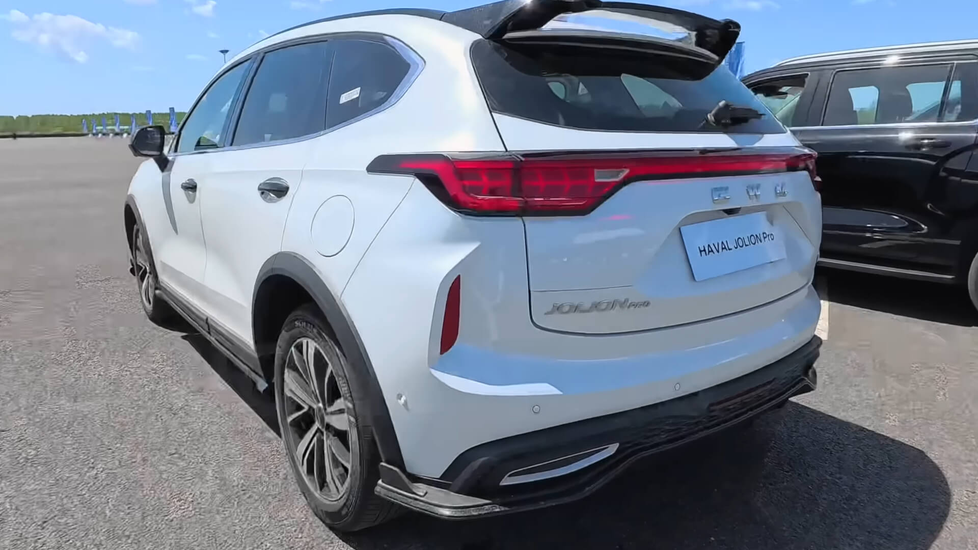 Photo of a white GWM Cars Haval Joleon Pro vehicle