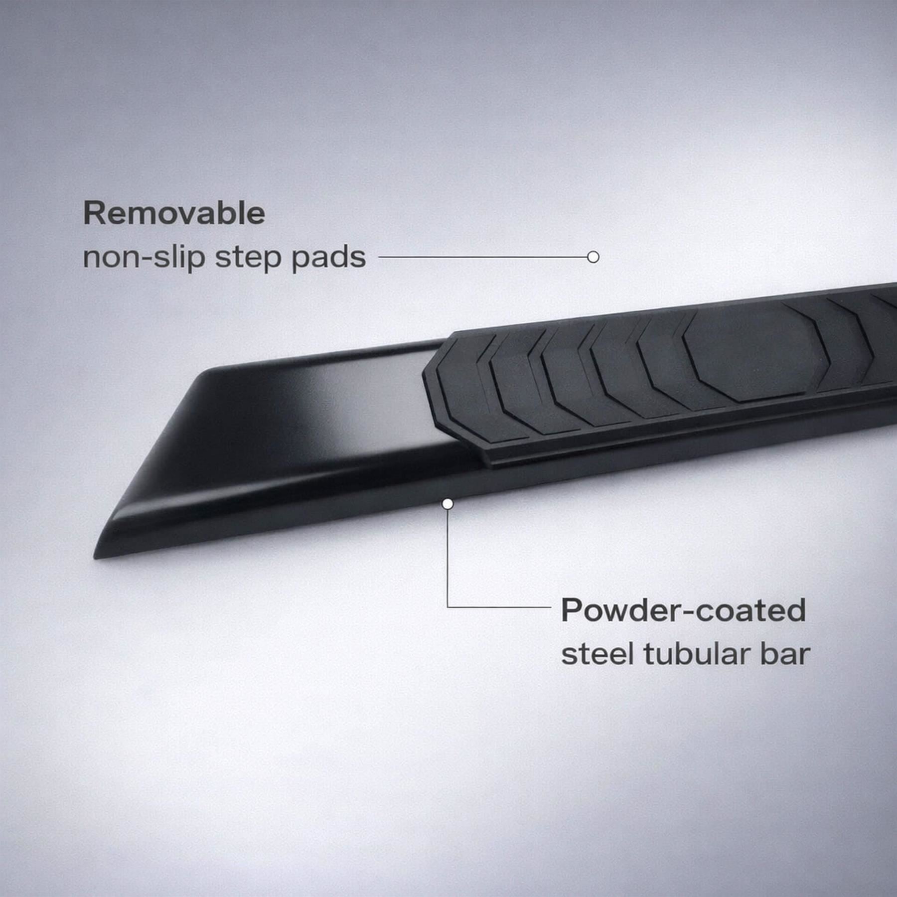 Direct4x4 Side Steps and Bars Black Sonar Side Steps Running Boards for Mercedes Benz GLE 2020+