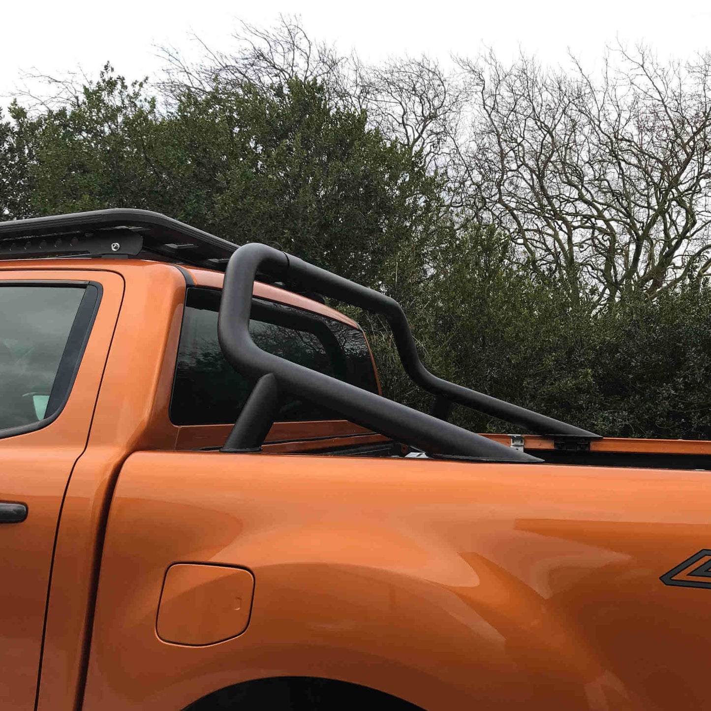 Pickup Truck Kickback Roll Sports Bar for Ford Ranger 2012-2022